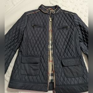 burberry Quilted Navy Jacket